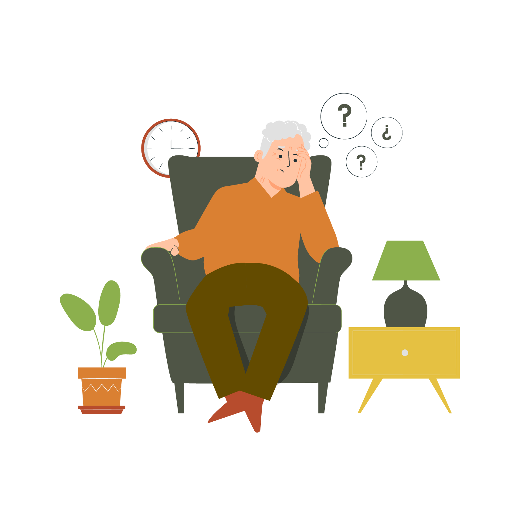 SH Envisager Illustrations Faire face a un imprevu financier important